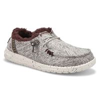 Womens Wendy Casual Shoe - Salt/ Pepper