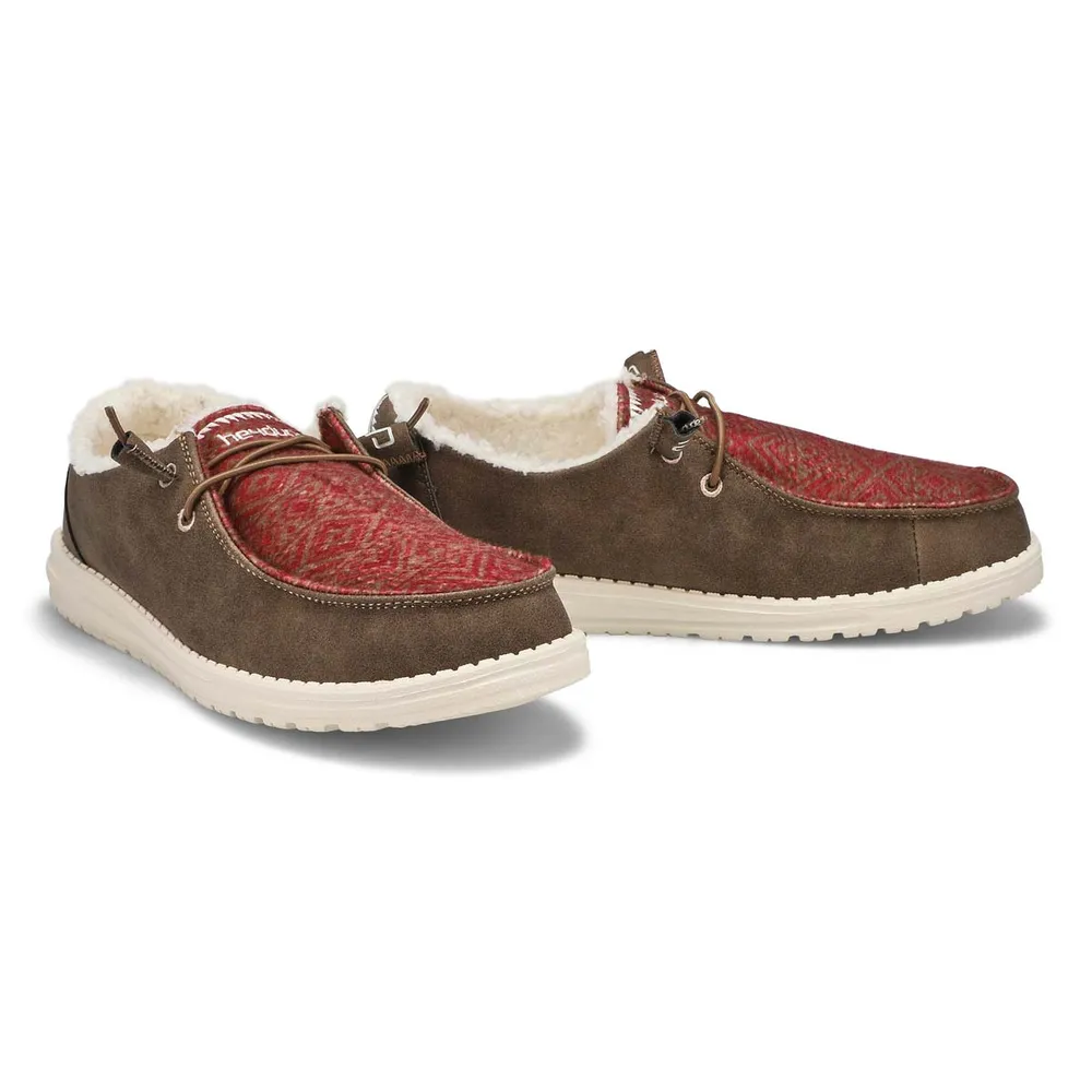 Womens Wendy Recycled Casual Shoe - Brown