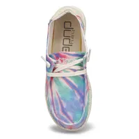 Womens Wendy Casual Shoe - Rose Candy Tie Dye
