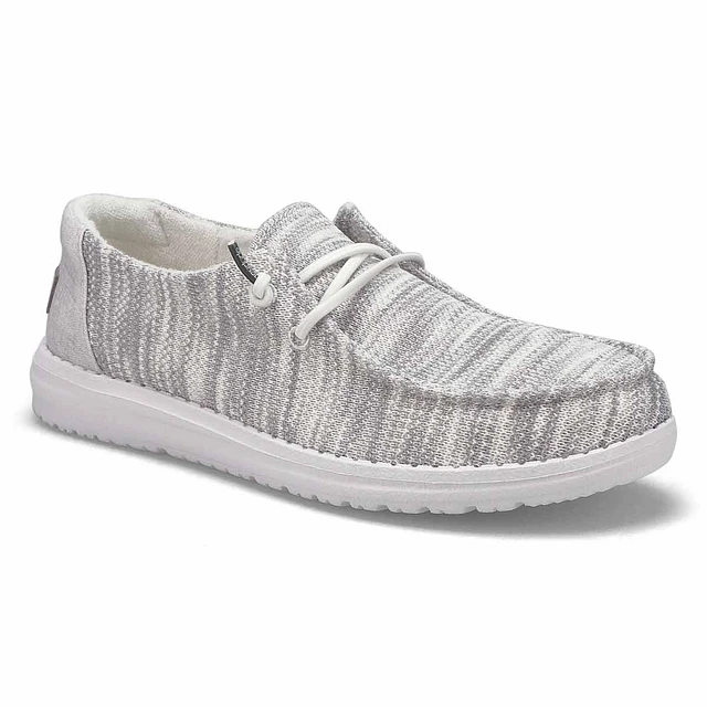 Womens Wendy Sox Casual Shoe - Glacier Grey