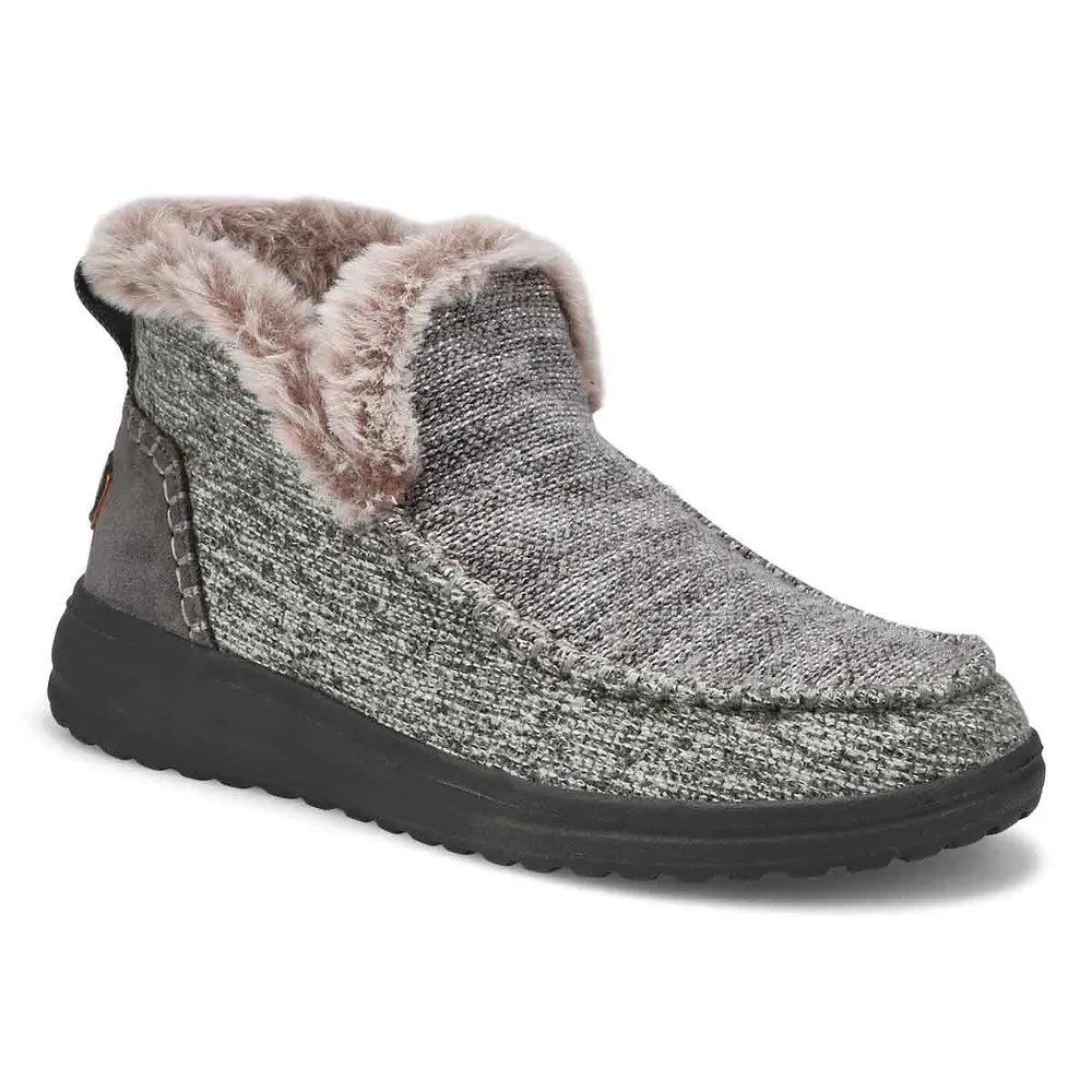 Womens Denny Slip On Ankle Boot - Sleet