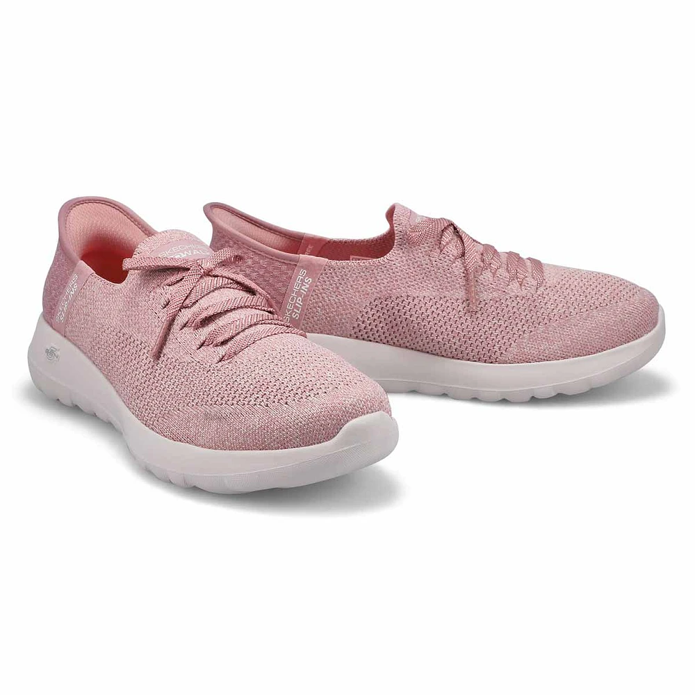 Womens Go Walk Joy Abby Slip-Ins Sneaker - Mauve