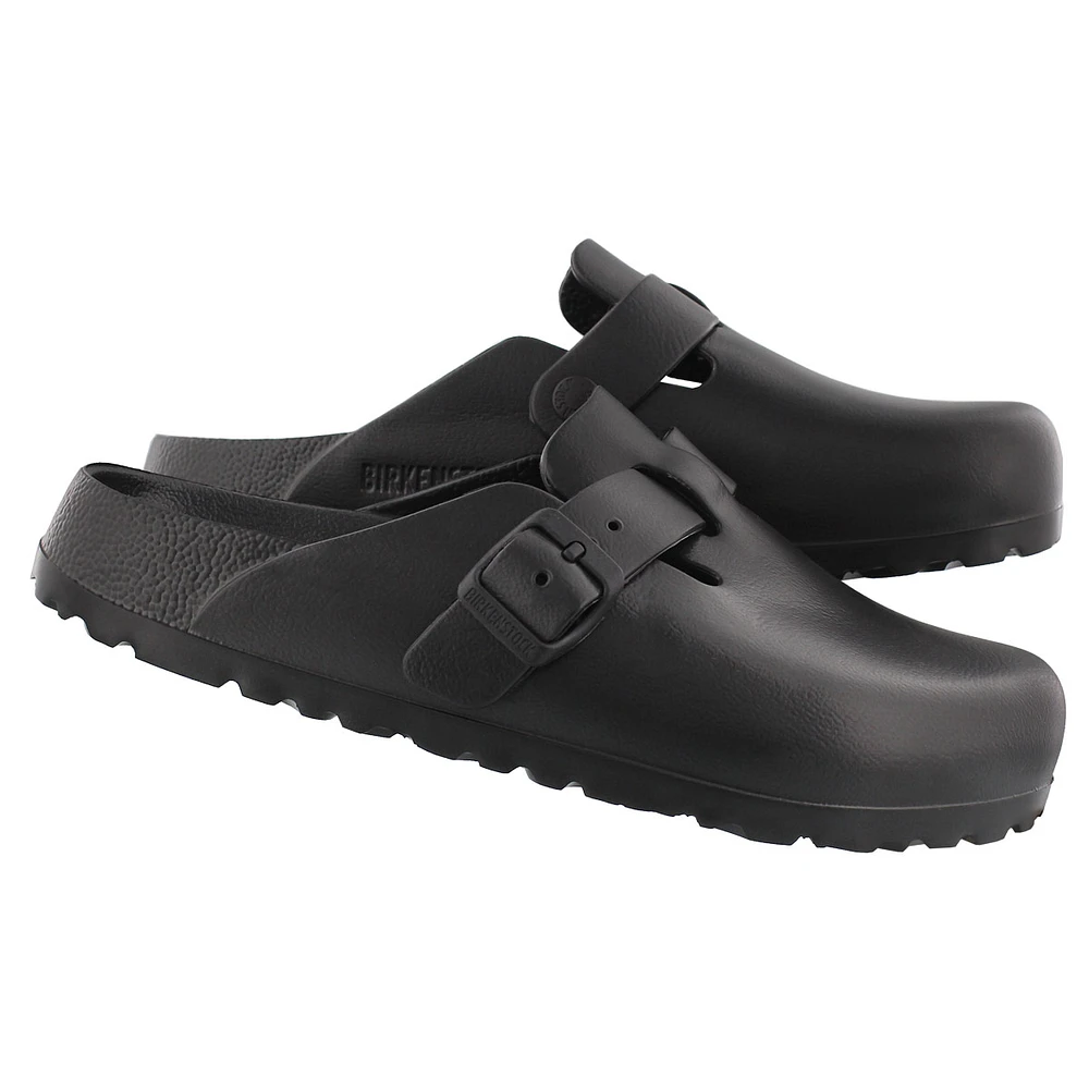 Womens Boston EVA Casual Clogs- Black