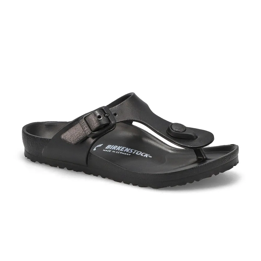 Girls Gizeh EVA Narrow Thong Sandal - Black