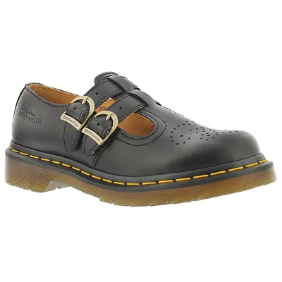 Womens 8065 Double Strap Mary Jane - Black