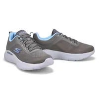 Womens Go Run Lite Sneaker - Grey/Light Blue