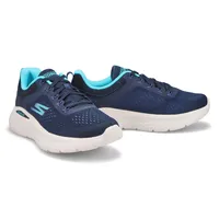 Womens Go Run Lite Sneaker - Navy/Aqua
