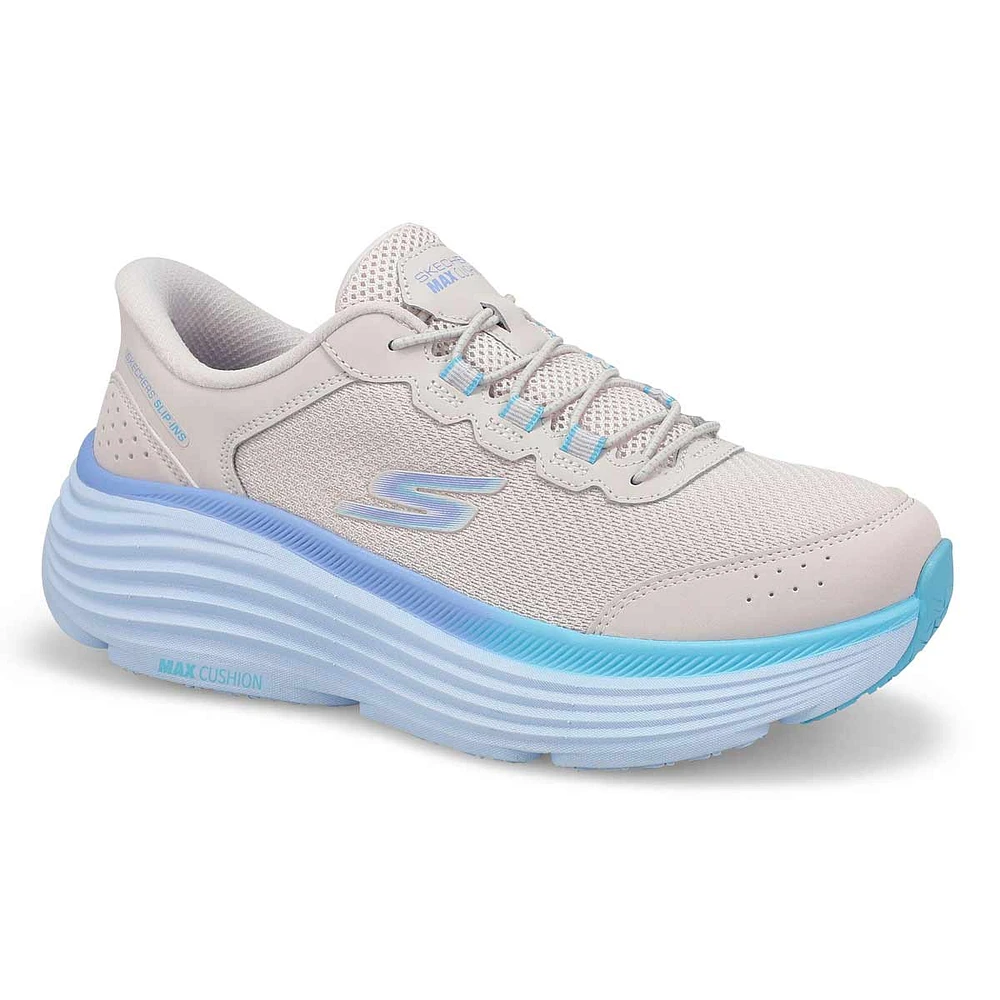 Womens  Max Cushion Endeavour Cardova Slip-Ins Sneaker - Light Blue