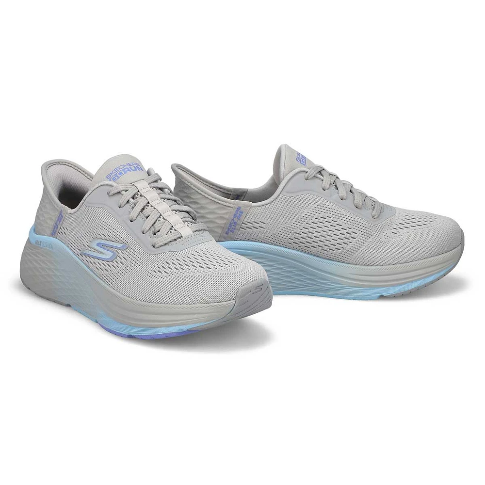 Womens Max Cushioning Elite 2.0 Slip-Ins Performance Sneaker - Grey/Blue