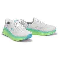 Womens Max Cushioning Elite 2.0 Slip-Ins Performance Sneaker - White/Blue