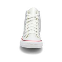 Mens Chuck Taylor All Star Leather Hi Top Sneaker - White