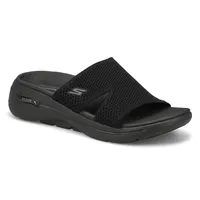 Womens Go Walk Arch Fit Sandal - Black