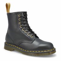 Womens Vegan 1460 8-Eye Smooth Boot - Black