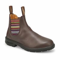 Unisex 1413 Classic Twin Gore Boot - Brown Striped Elastic