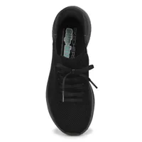 Womens Ultra Flex 3.0 Brilliant Path Slip-Ins Sneaker - Black/Black