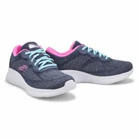 Womens Skech-Lite Pro Sneaker - Navy/Pink