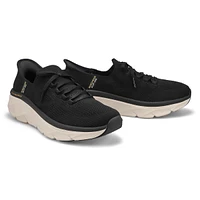 Womens Dlux Walker 2.0 Slip-Ins Sneaker - Black/Tan