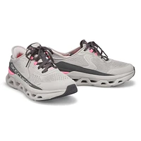 Womens Glide-Step Altus Slip-Ins Sneaker - Grey/Pink