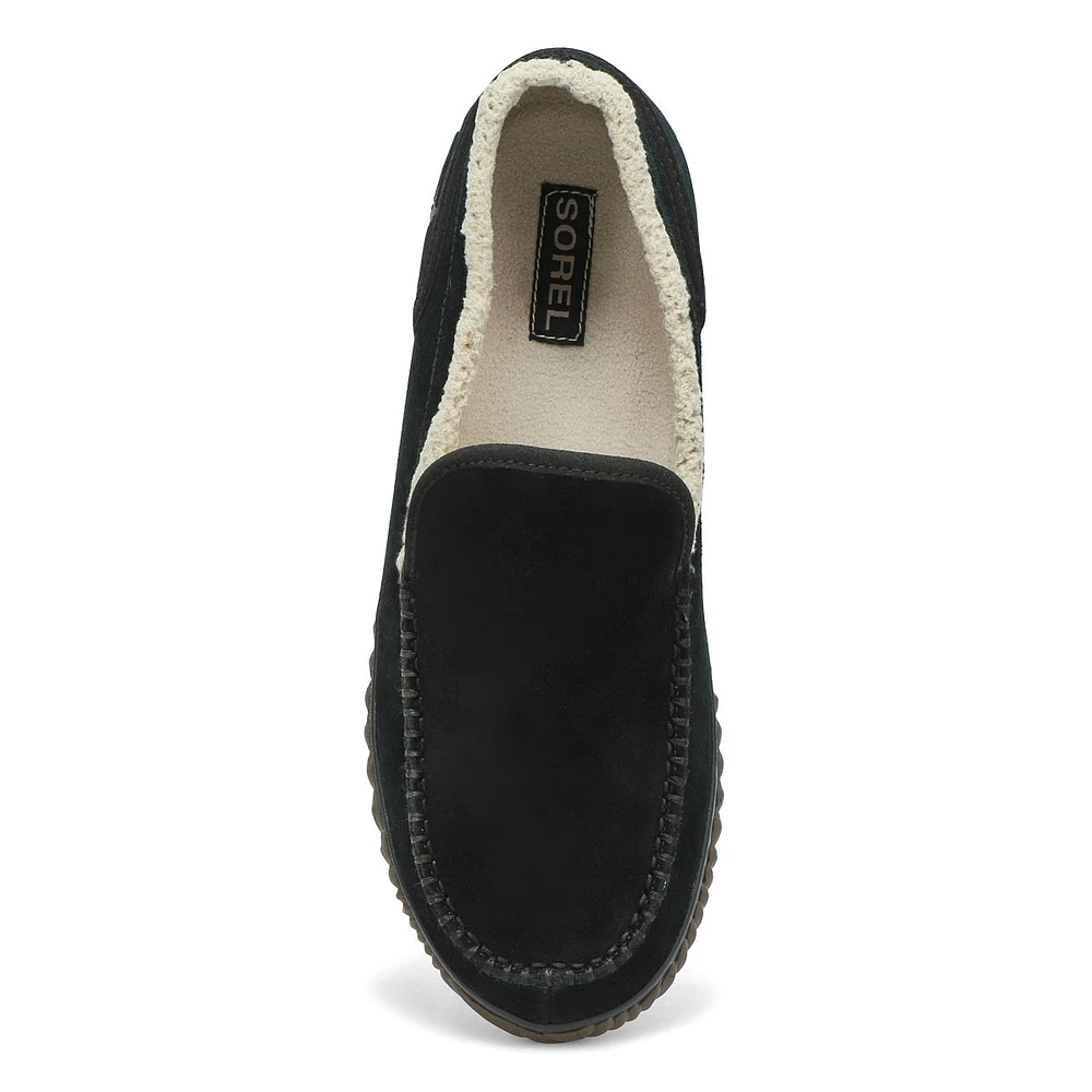 Mens Dude Moc Slipper - Black