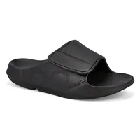 Mens Ooahh Sport Flex Sandals -  Matte Black