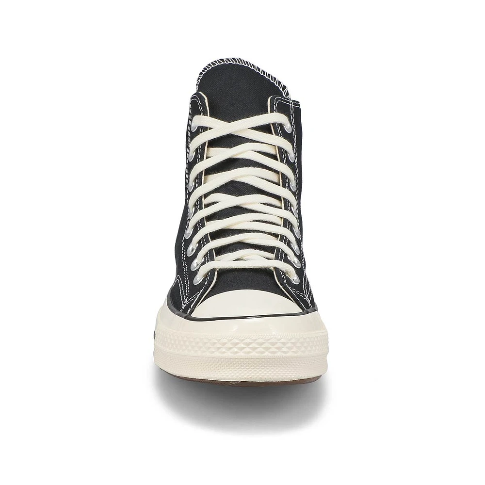 Mens Chuck 70 Hi Top Sneaker - Black/Black/Egret