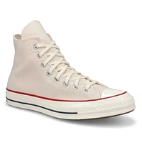 Mens Chuck 70 Hi Top Sneaker - Parchment/Garnet/Egret