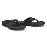 Womens  Arch Fit Maui Thong Sandal - Black