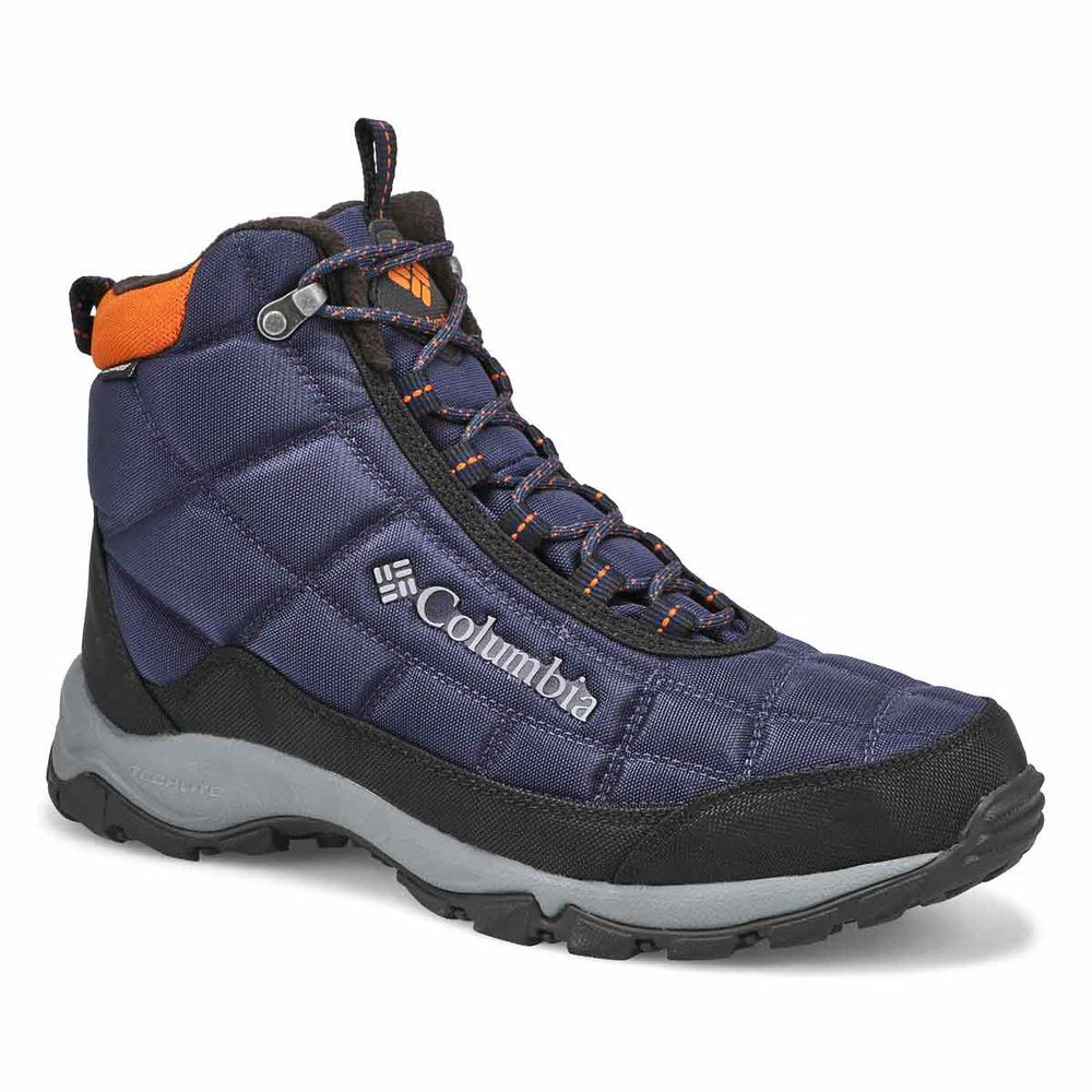 Mens Firecamp Omni Tech Waterproof Boot - Navy/Copper