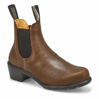 Womens 1673 - Heel Series Boot Antique Brown