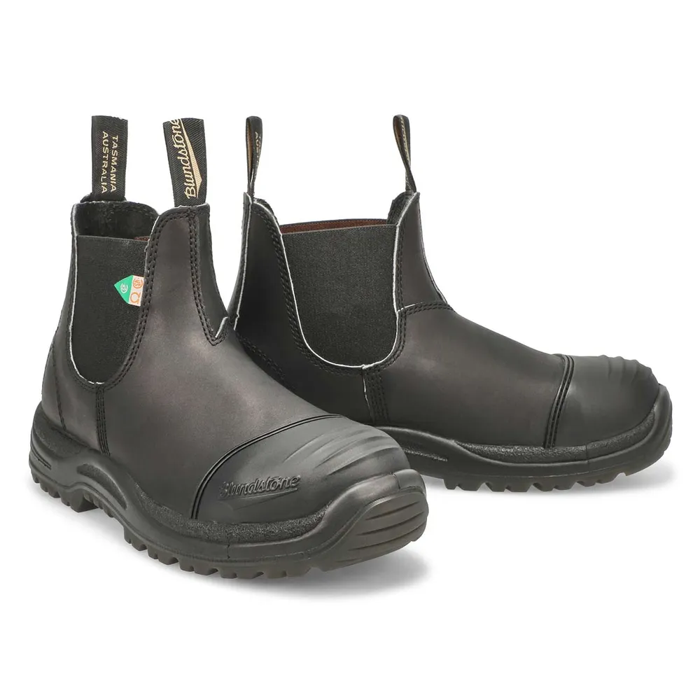 Unisex 168 - Work & Safety Boot Toe Cap Black