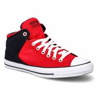 Mens Chuck Taylor All Star High Street Sneaker - Red/Black