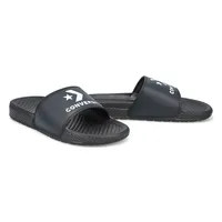 Womens All Star Casual Slide Sandal -  Black/White