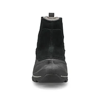 Mens Buxton Pull On Winter Boot - Black