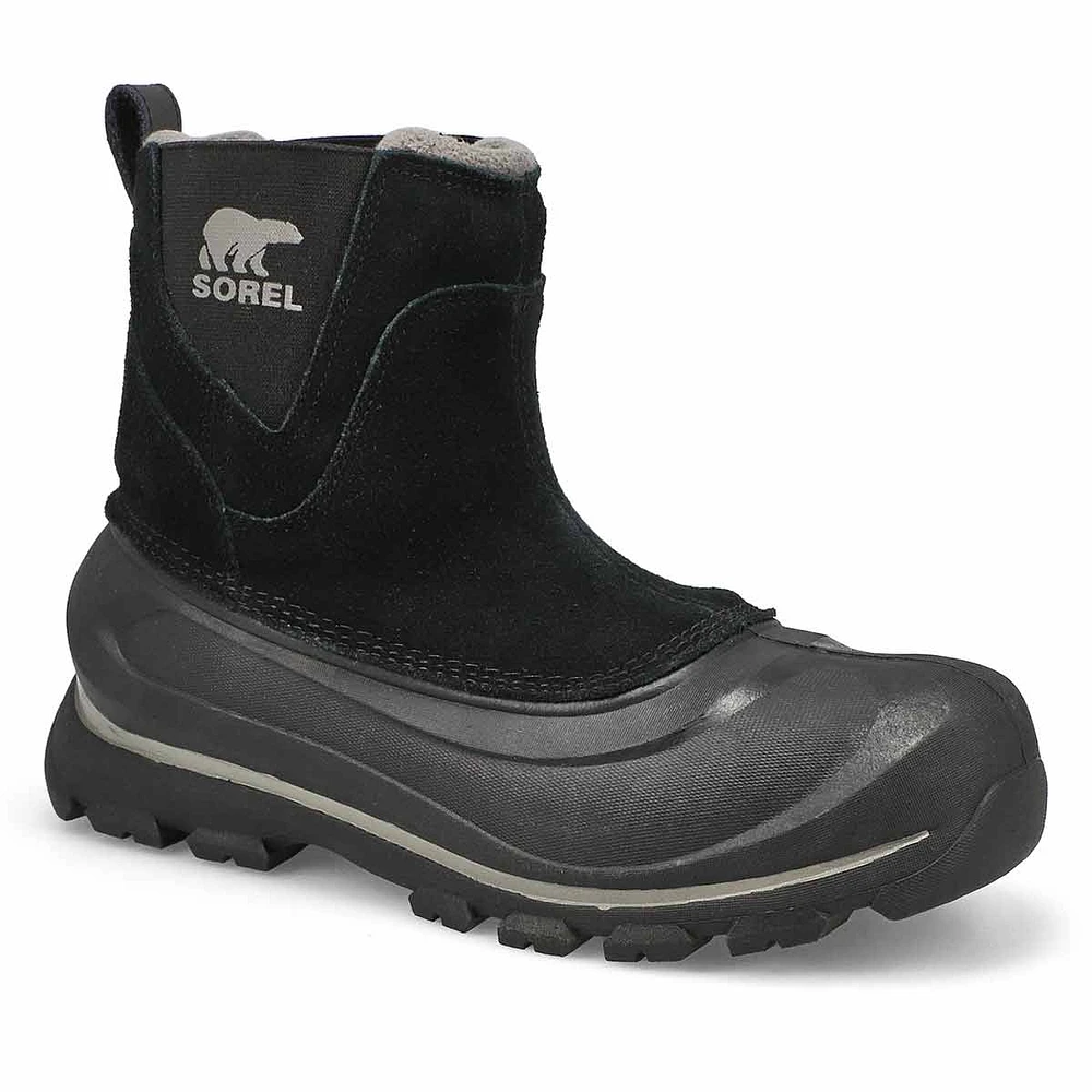 Mens Buxton Pull On Winter Boot - Black