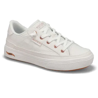 Womens Arch Fit Arcade Meet Ya There Sneaker - White