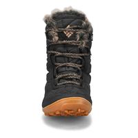 Womens Minx Shorty III Waterproof Winter Boot - Black/Khaki