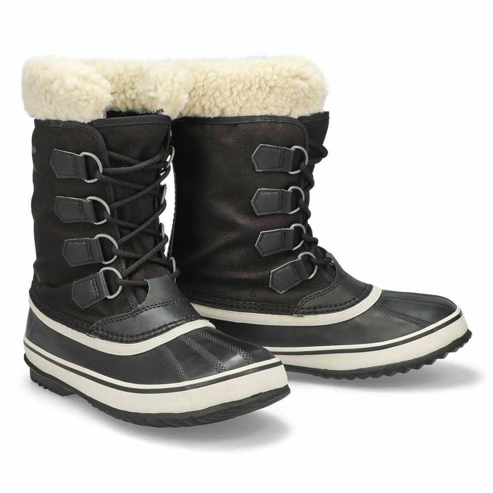 Womens Winter Carnival Waterproof Boot - Black Stone