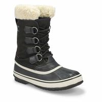 Womens Winter Carnival Waterproof Boot - Black Stone