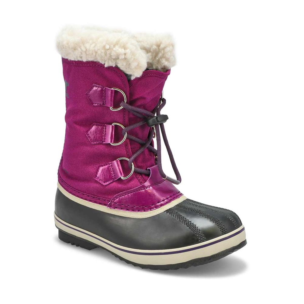 Girls Yoot Pac Waterproof Winter Boot - Plum