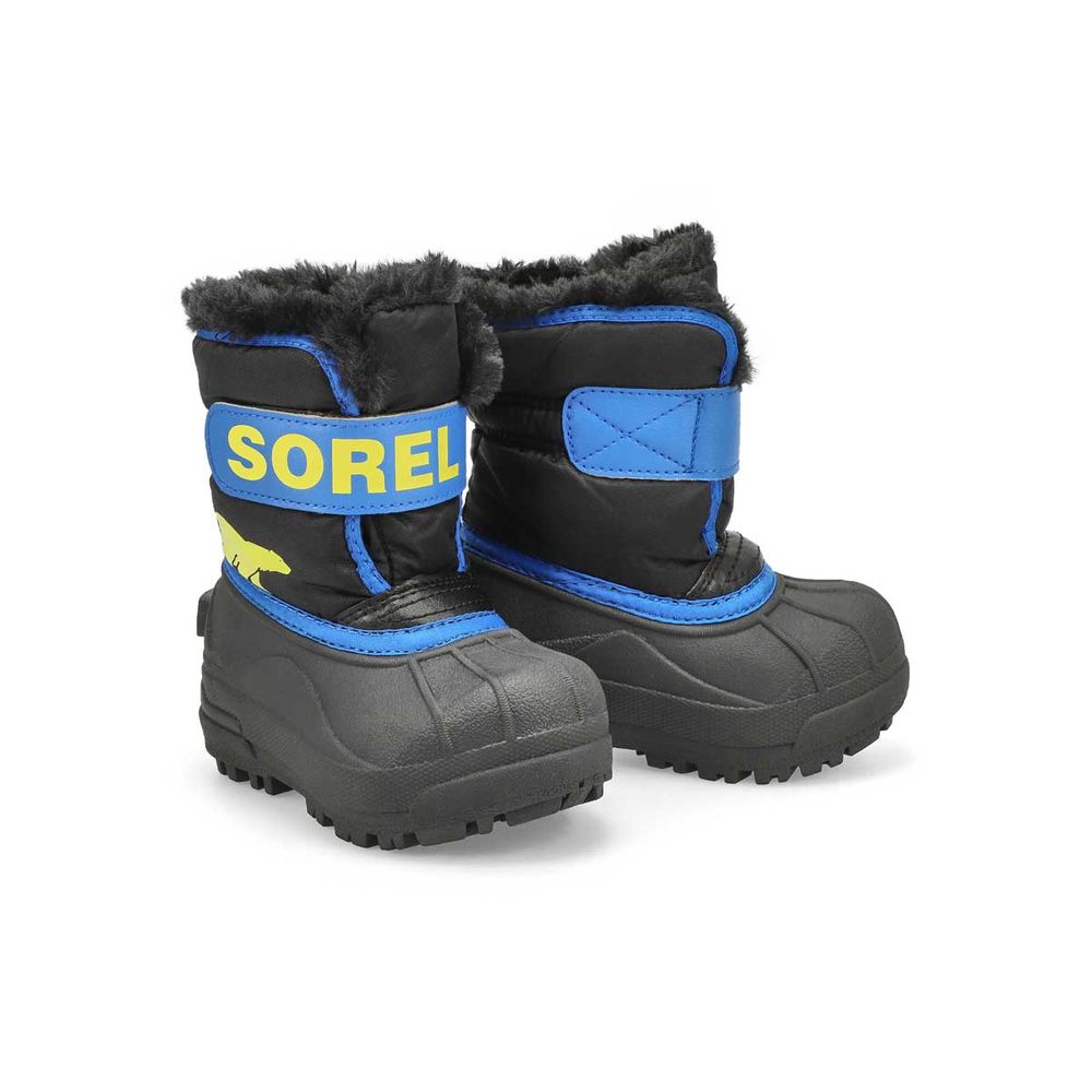 Infants Snow Commander Boot - Black/Blue