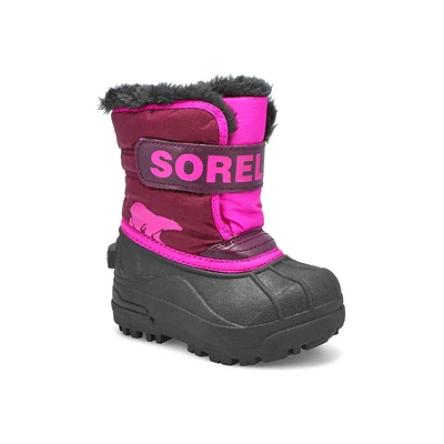 Infants Snow Commander  Boot - Purple/Pink