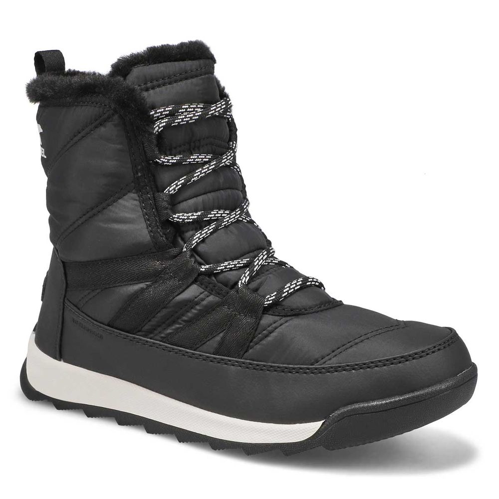 Womens Whitney II Short Waterproof Boot- Black