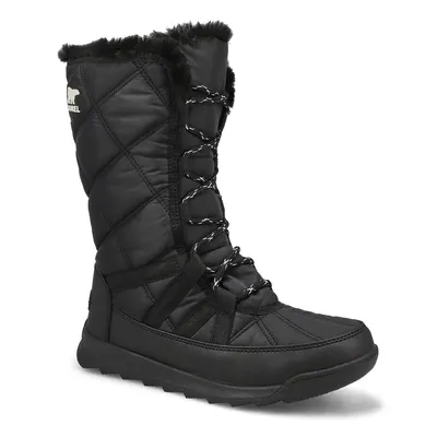 Womens Whitney II Tall Lace Boot -Black