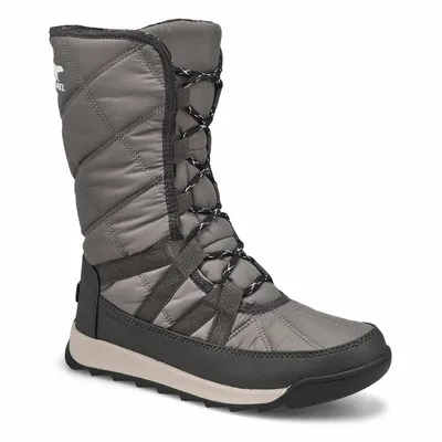 Womens Whitney II Tall Lace Boot - Quarry