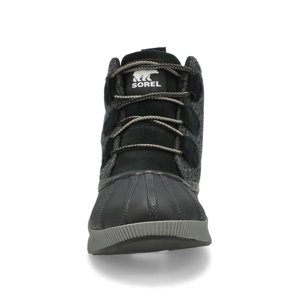 Womens OutN About III Waterproof Boot - Black/Grey