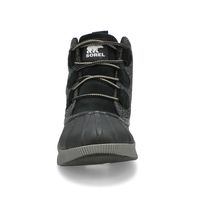 Womens OutN About III Waterproof Boot - Black/Grey