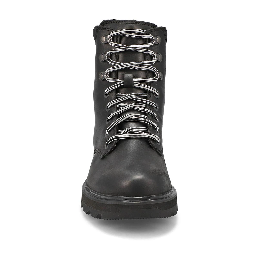 Womens Lennox Lace Stkd Waterproof Boot - Black