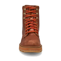 Womens Lennox Lace Stkd Waterpoof Boot - Tan