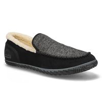 Mens Dude Moc Slipper - Grill/Black