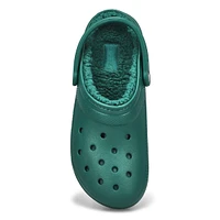 Mens Classic Lined Comfort Clog - Emerald